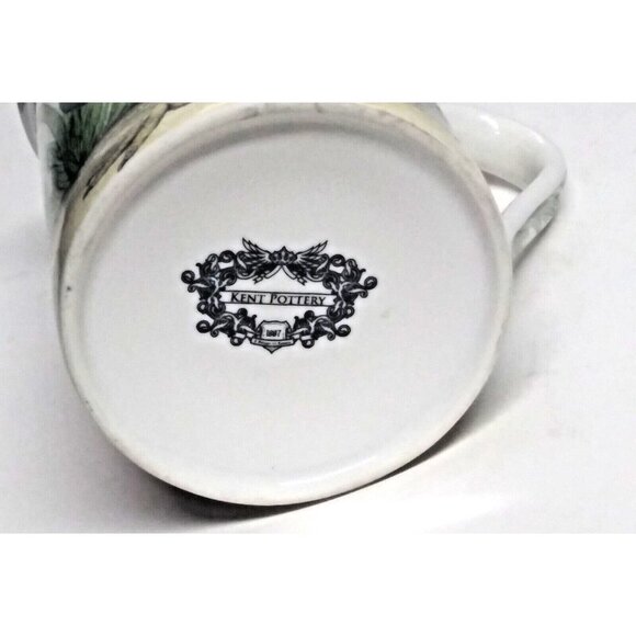 Kent Pottery coffee mug Rooster Chicken Hen country Animals 4" farmhouse style - Picture 6 of 7